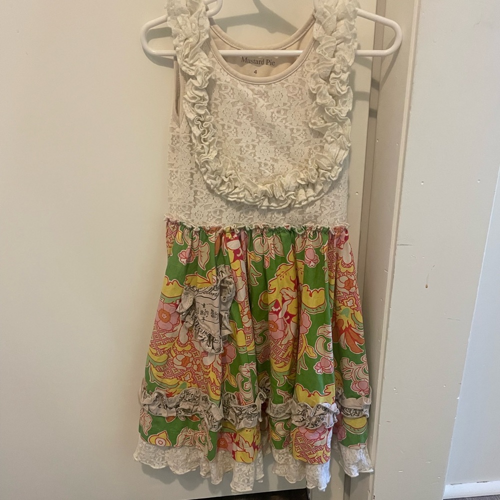 Mustard Pie Adorable sundress sz 4